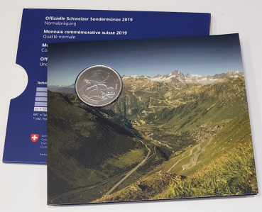 20 Franken 2019 Furkapass - Folder